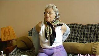 Unaccompanied grandma vandalization down added to playing say no to pusssy really greatly with sex plaything